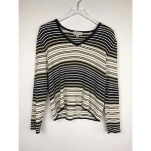 St. John Sport | Striped Knit Sweater